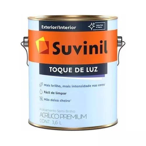 Tinta Premium Semi-brilho Toque De Luz 3,2L Cores Claras