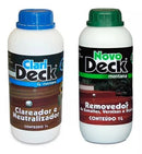 Montana Kit Novodeck Removedor 1 Litro + Clarideck Clareador 1 Litro