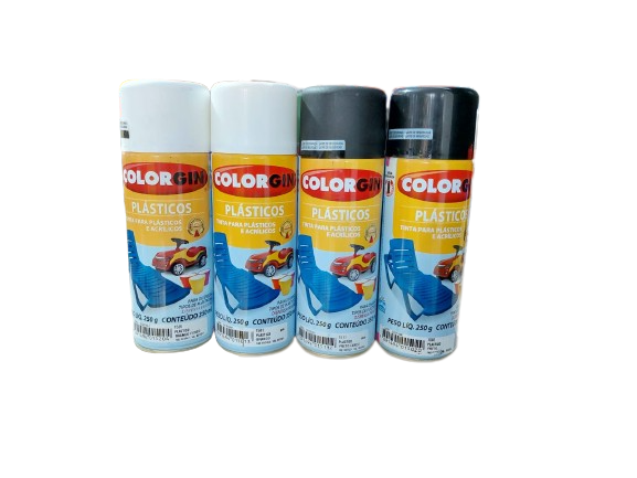 Spray Colorgin Para Plásticos