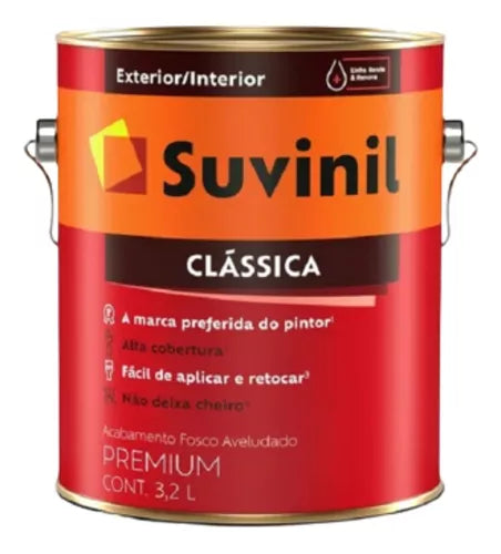 Tinta Premium Fosco Clássica 3,2l Cores Claras