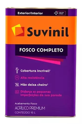 Tinta Premium Fosco Completo 16l Cores Claras