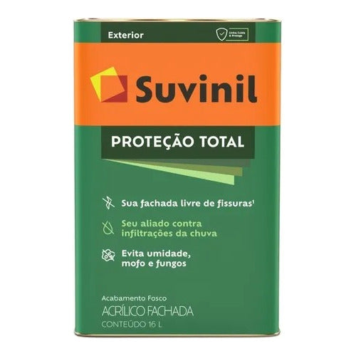 Tinta Emborrachada Parede Fosca Suvinil 16l - Cores Claras