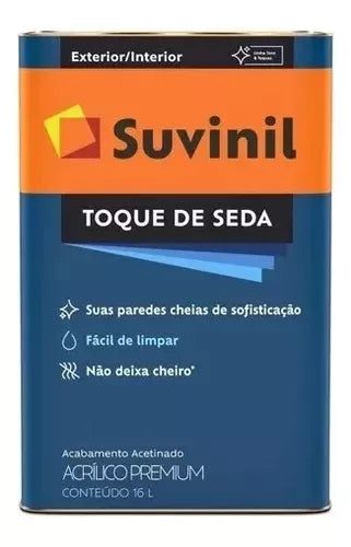 Tinta Premium Acetinado Toque de Seda 16l Cores Claras